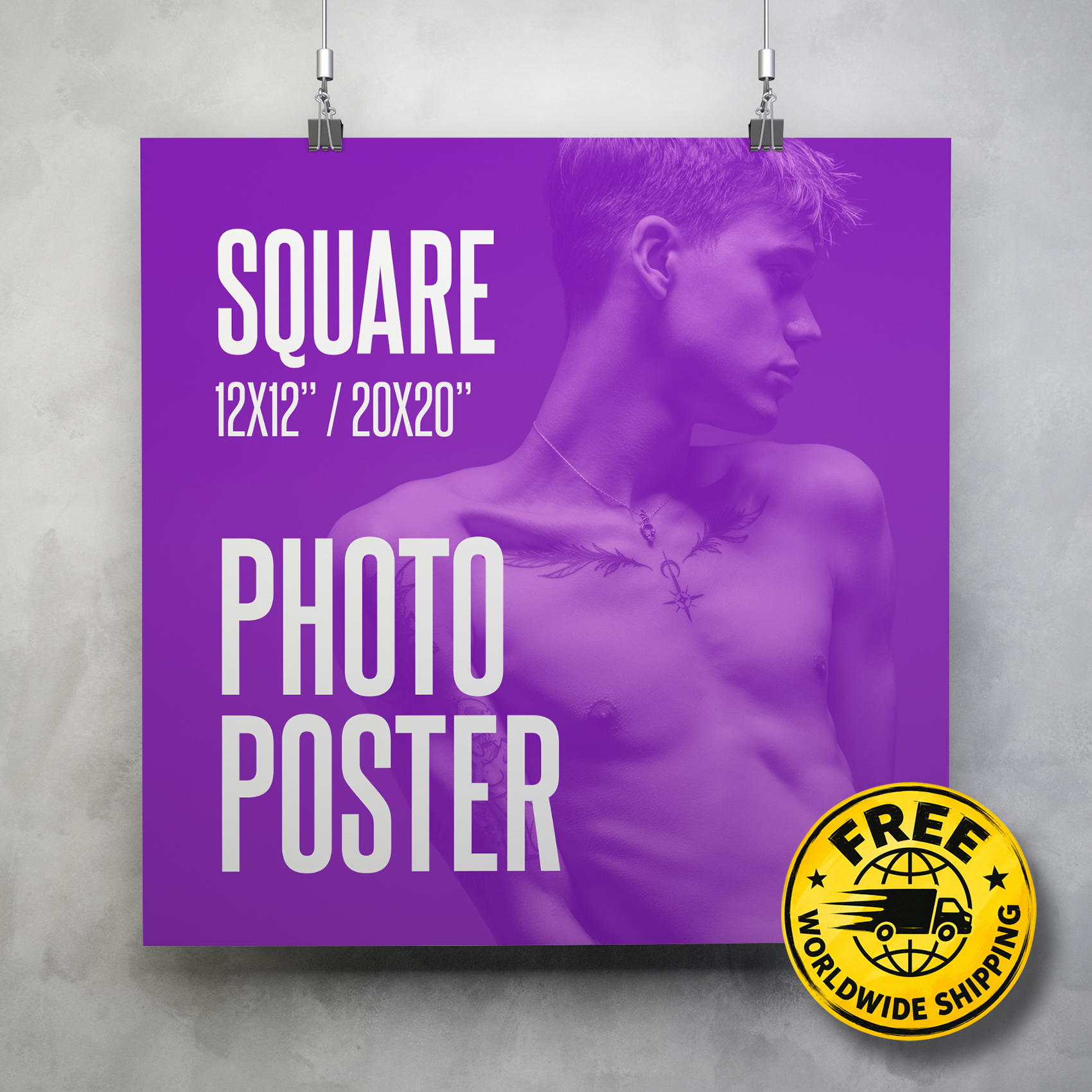 Premium Photo Poster - Square