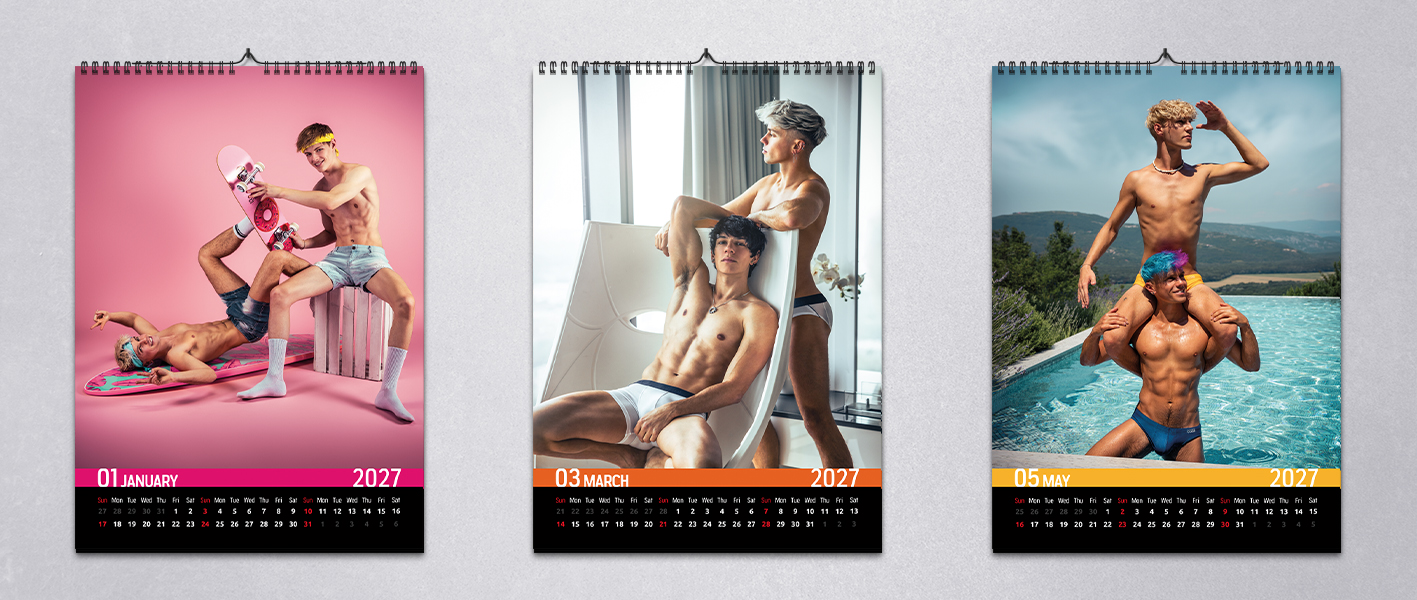 ADAM WITH FRIENDS – PRIDE SPECIAL EDITION CALENDAR 2027 - Image 2