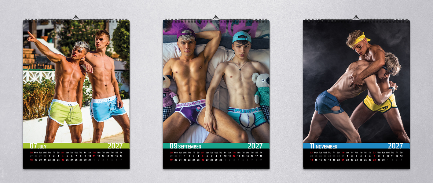 ADAM WITH FRIENDS – PRIDE SPECIAL EDITION CALENDAR 2027 - Image 3